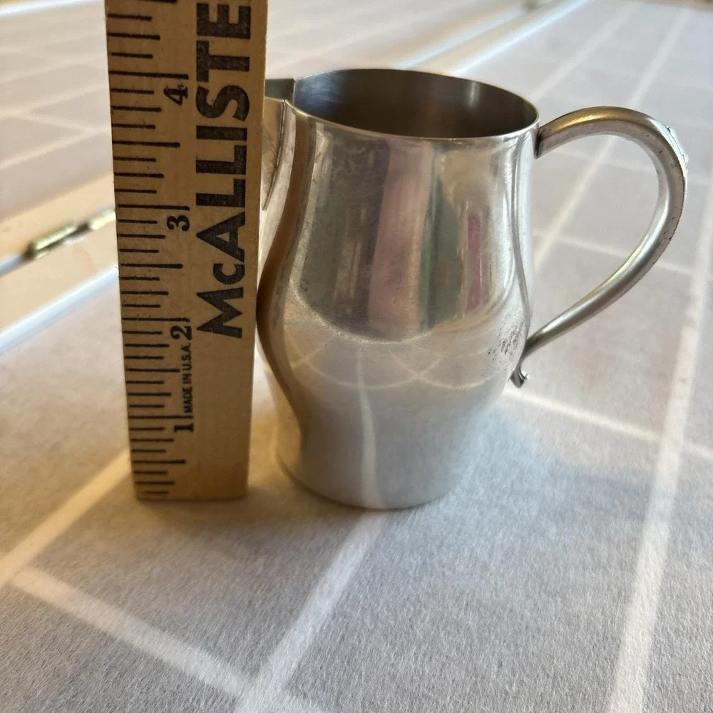 Vintage Oneida Silversmiths Silverplate Creamer Medieval  Renfest Renfaire Decor